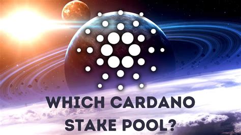 best cardano stake pool|7 Things to Consider When Choosing a Cardano .